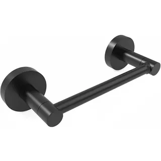 Photo of Matte Black Toilet Paper Holder Bathroom Pivoting Tissue Roll Holder - Black