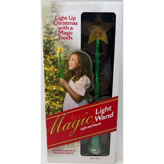 Photo of Magic Light Wand Light and Sound Light Up Christmas with a Magic Touch