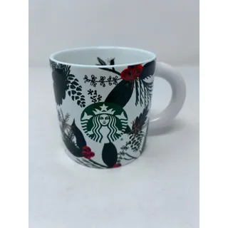 Photo of Starbucks 2021 Christmas Holly Berry & Pine Cone Mug 12 fl. oz.
