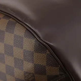 Photo of Louis Vuitton Damier Ebene Tennis Racket Shoulder Bag Brown