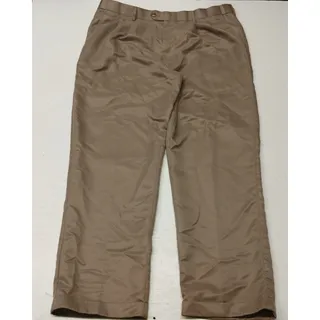 Photo of Perry Ellis (40x32) Tan Relaxed Fit Khaki Dress Slacks