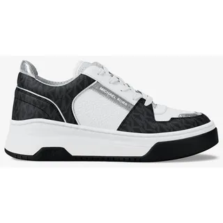 Photo of Michael Kors Lexi Women’s Sneaker White black Mixed-Media Size 8.5 New In Box