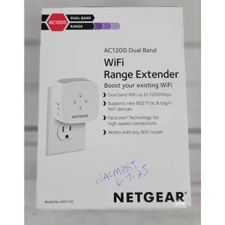 Photo of NETGEAR Wi-Fi Range Extender AC1200 EX6110 Dual Band White