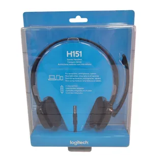 Photo of Logitech H151 Stereo Headset 3.5mm Mic In-Line Controls
