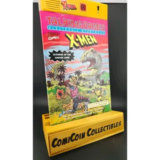Photo of Vintage 1995 Marvel X-Men Talking Pages Electronic Storybook Savage Land Tested