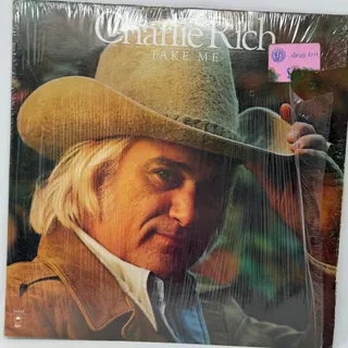 Photo of Epic Records Charlie Rich Take Me LP Vinyl Record 1976 1977