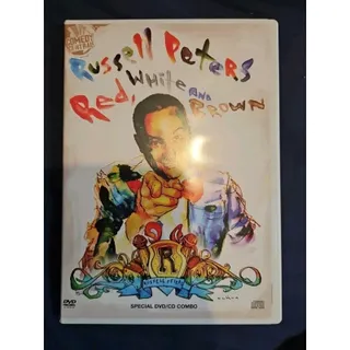 Photo of Russell Peters - Red, White and Brown (DVD, 2009, CD Included Sensormatic)