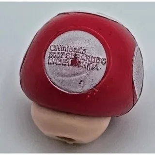 Photo of Nintendo Mario Question With Red Mushroom and Brick Blocks 1” Cake Toppers