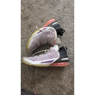 Photo of EUC Nike LeBron 18 XVIII Graffiti Kids Size 7Y