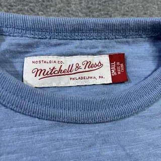 Photo of Mitchell & Ness St Louis Cardinals Men’s Small S Long Sleeve Shirt Blue Slub