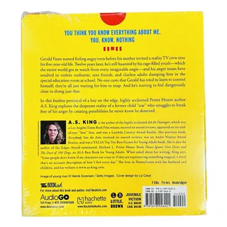 Photo of Reality Boy A. S. King Audiobook NEW SEALED Hachette Book Group 2013 CD YA