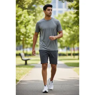 Photo of Russell Men’s Gray T-Shirt With A Little Black Under The Arm Size Large New
