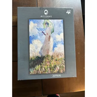 Photo of Claude Monet Woman with Parasol 100 Piece Jigsaw Puzzle Aepyornis Art