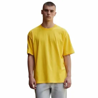 Photo of Hanes Men’s Yellow T-Shirt Size Large New