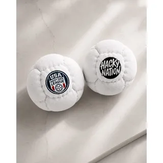 Photo of 🔥Hacky Nation USA Hacky Sack League Footbag Hacky Sack Authentic White BNWT🔥