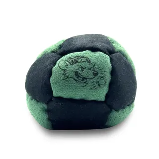 Photo of 🔥KickRats Blackout 14 Panel Footbag Hacky Sack Black/Toxic Green BNWT🔥