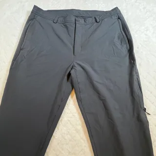 Photo of Mack Weldon ACE Sweatpants Zip Pocket Drawstring Cuffed Navy Blue Men’s Sz XXL