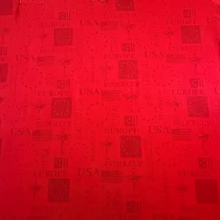 Photo of FootJoy 2023 Ryder Cup Print Wicking Self Collar Golf Polo Red Shirt Men’s Sz XL