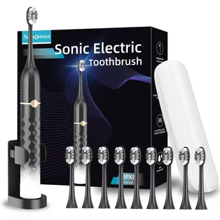 Photo of 🔥Electric Toothbrush Set Equipped with 10 Brush Heads and Travel case IPX8💥