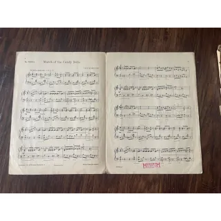 Photo of Vintage Christmas Sheet Music