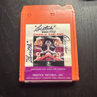 Photo of 1970's Charlie Earland Black Drops 8-track Tape Prestige Jazz PR8-142