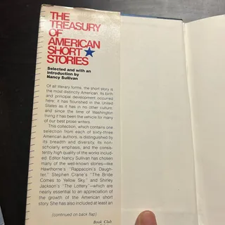 Photo of Treasury of American Short Stories by Nancy Sullivan (1981, Hardcover)