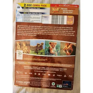 Photo of African Cats (Blu-ray/DVD, 2011, 2-Disc Set, DVD/Blu-ray)