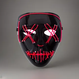 Photo of 🔥Creepy LED Halloween Mask RED BNWT🔥
