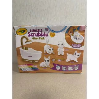 Photo of Crayola Scribble Scrubbie Pets Glam Pack Washable Color and Clean Playset Kids