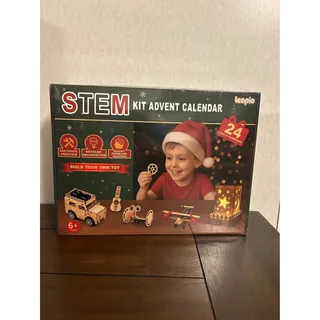 Photo of Leapio STEM Kit Advent Calendar 24 Days Building Wooden Toy RGSK001 Science Kids