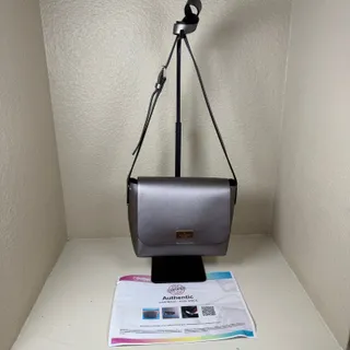 Photo of EUC Kate Spade New York Putnam Drive Caressa Crossbody Bag silver with COA