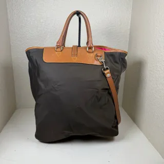 Photo of Dooney Bourke Nylon Editor's Tote with COA in good used condition see photos
