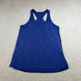 Photo of Lululemon W1NI7S Essential Tank in Heathered Jet Stream EUC