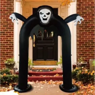 Photo of 🔥7ft Inflatable Grim Arch Halloween Decoration BNWT🔥