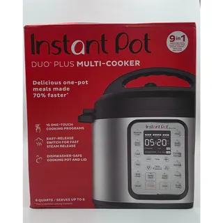 Photo of Instant Pot Duo Plus 9-in-1 Multicooker, Pressure Cooker slow Rice Maker 6 QT