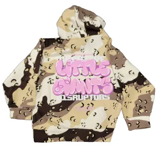 Photo of Little Giants Hoodie Youth 4T Choc Chip Camo Creative Disruptors Pullover (967)