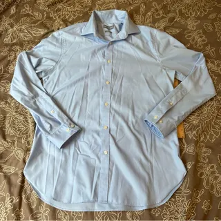 Photo of Michael Kors Slim Fit Long Sleeve Collared Button Up Men's Size 15.5 32/33
