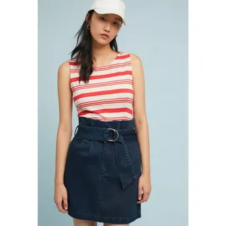 Photo of New Anthropologie Mauritius Striped Top by Vanessa Virginia SMALL Red Motif