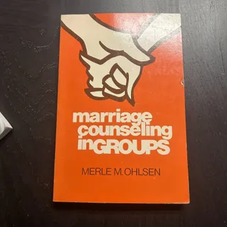 Photo of Marriage Counseling in Groups by Merle M. Ohlsen (1979, Trade Paperback)