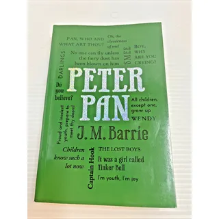 Photo of Peter Pan by J. M. Barrie Word Cloud Classics Paperback, Illustrated, Fantasy