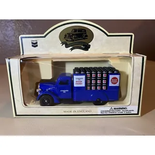 Photo of Lledo Chevron Commemorative Roof Coating 1939 Flat Bed Truck Die-Cast England