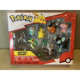 Photo of Pokémon Battle Figure Multi-Pack - 8 Figures - Jazwares - Brand New Sealed