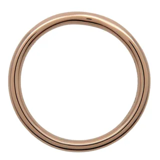 Photo of Tiffany & Co. Curved Band 1P Diamond Ring 18K Rose Gold