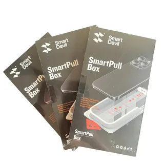 Photo of Lot 3 SmartDevil SmartPull Box Tempered Glass Screen Protector-iPhone 16 Pro Max