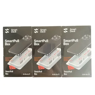 Photo of Lot 3 SmartDevil SmartPull Box Tempered Glass Screen Protector-iPhone 16 Pro Max