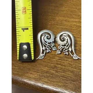 Photo of Bracket Earring by Fleur D’orleans Sterling Silver Pierced Earrings