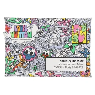 Photo of Louis Vuitton Monogram Comics Trio Envelope Pouch