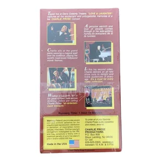 Photo of Love and Laughter Charlie Prose VHS Riverside Resort Casino Sealed 1995 Comedy