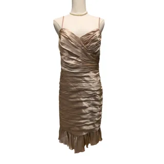 Photo of Jill Stuart Strapless Dress Ruching Design in Vintage Rose