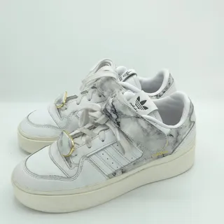 Photo of Adidas Originals Forum Bonega Marbled Women's Size 7.5 Black White Sneakers
